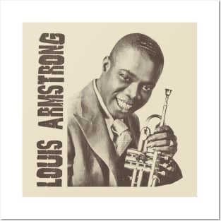 Vintage Young Louis Armstrong Posters and Art